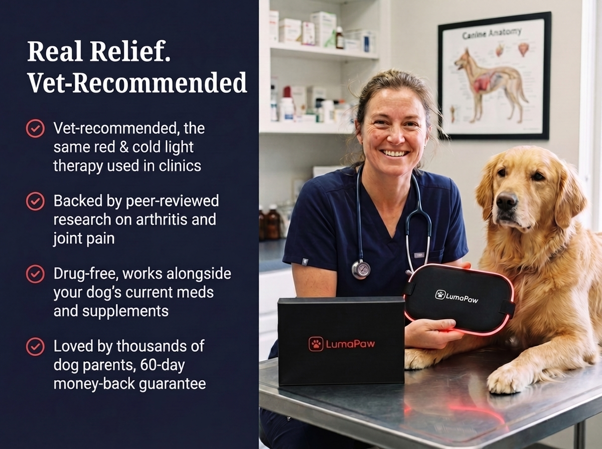 LumaPaw Dual-Depth™ Light Therapy Pad